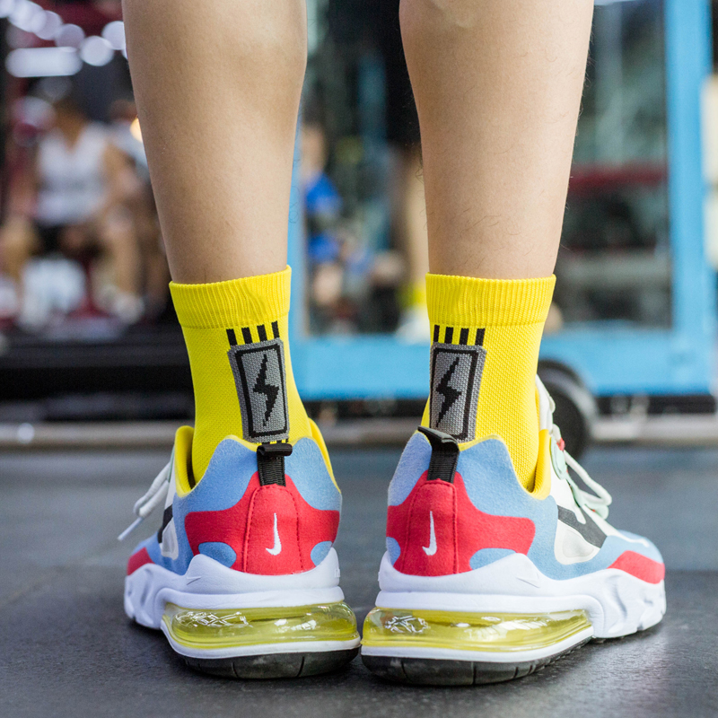 Stoking terry mampatan larian luar